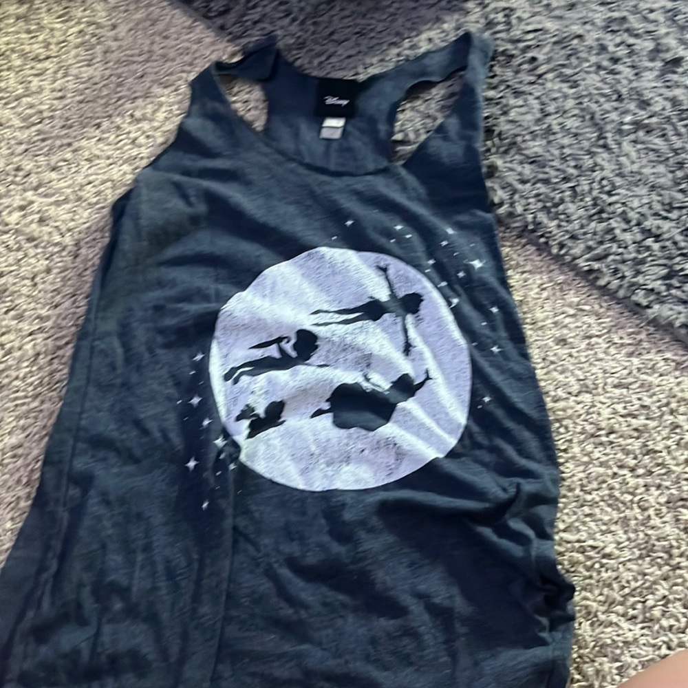 Vintage neverland Peter pan Disney tank top